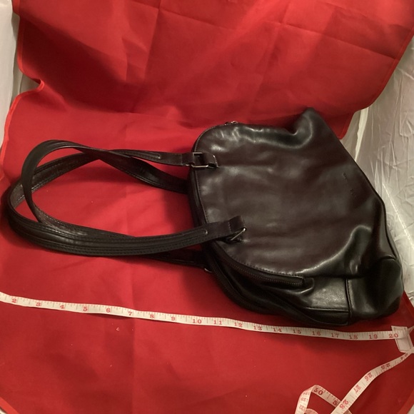 Black KGB Studio black leather purse - Picture 5 of 16